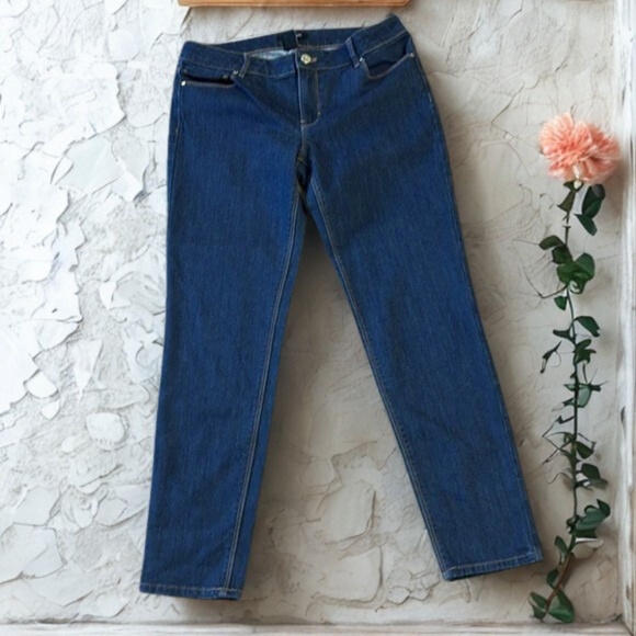 White House Black Market Denim - White House \ Black Market Women's Dark Blue Jeans